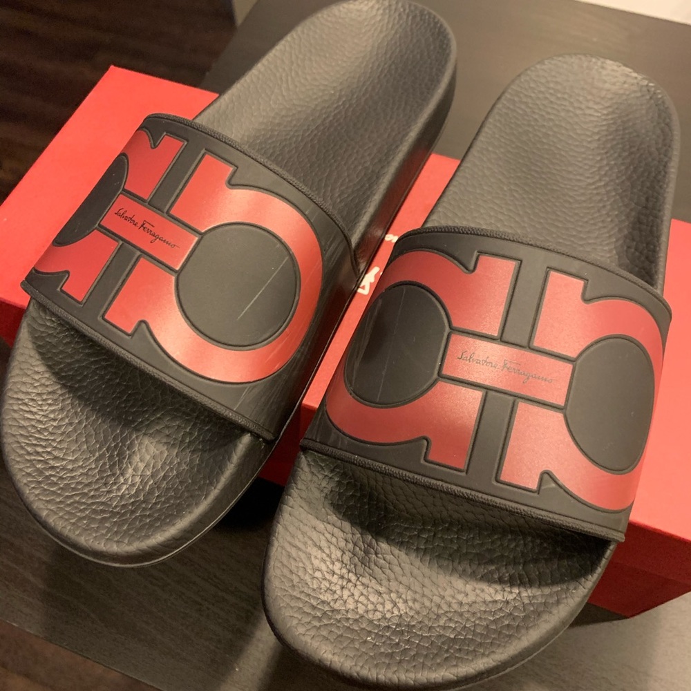 Men’s Ferragamo Slides